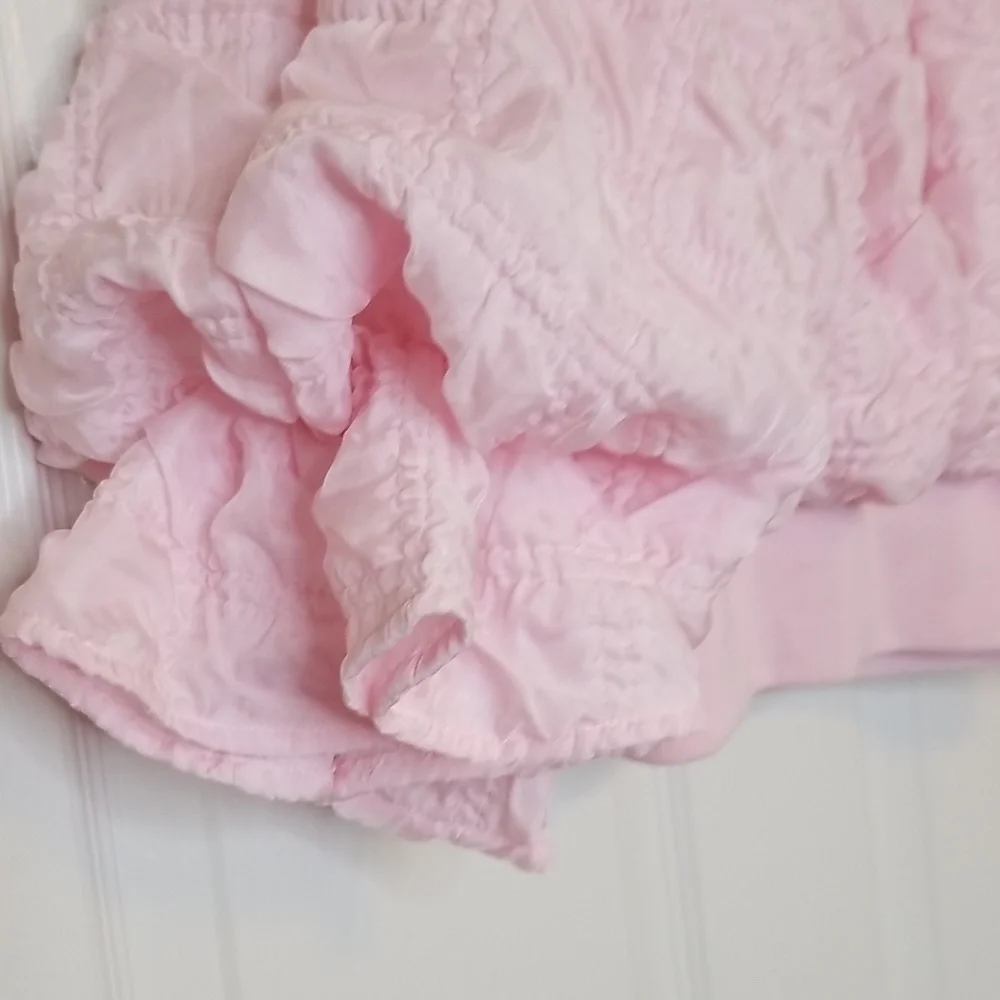 Jj's Fairyland Flourish In Frills Shortsleeve Pink Crop Top - Picture 3 of 12
